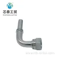 SS crimped high pressure stainless steel hose connector